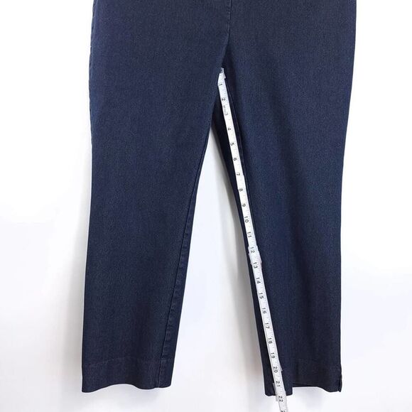 Chico's Dark Blue So Slimming Brigitte Crop Jeans - Picture 5 of 9